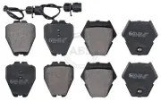 Bremsbelagsatz, Scheibenbremse Vorderachse A.B.S. 37162