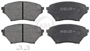 Bremsbelagsatz, Scheibenbremse Vorderachse A.B.S. 37191