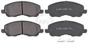 Bremsbelagsatz, Scheibenbremse Vorderachse A.B.S. 37202