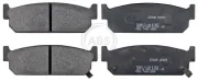 Bremsbelagsatz, Scheibenbremse Hinterachse A.B.S. 37208