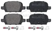 Bremsbelagsatz, Scheibenbremse Hinterachse A.B.S. 37212