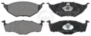Bremsbelagsatz, Scheibenbremse Vorderachse A.B.S. 37238