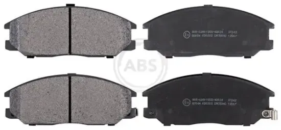 Bremsbelagsatz, Scheibenbremse A.B.S. 37242 Bild Bremsbelagsatz, Scheibenbremse A.B.S. 37242
