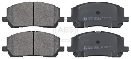 Bremsbelagsatz, Scheibenbremse Vorderachse A.B.S. 37260 Bild Bremsbelagsatz, Scheibenbremse Vorderachse A.B.S. 37260