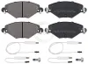 Bremsbelagsatz, Scheibenbremse Vorderachse A.B.S. 37277