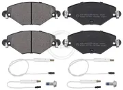 Bremsbelagsatz, Scheibenbremse Vorderachse A.B.S. 37277