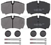 Bremsbelagsatz, Scheibenbremse Hinterachse A.B.S. 37561