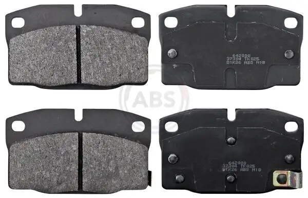 Bremsbelagsatz, Scheibenbremse Vorderachse A.B.S. 37304