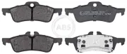 Bremsbelagsatz, Scheibenbremse Hinterachse A.B.S. 37305