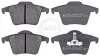 Bremsbelagsatz, Scheibenbremse Hinterachse A.B.S. 37343