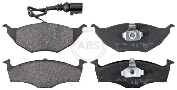 Bremsbelagsatz, Scheibenbremse Vorderachse A.B.S. 37345