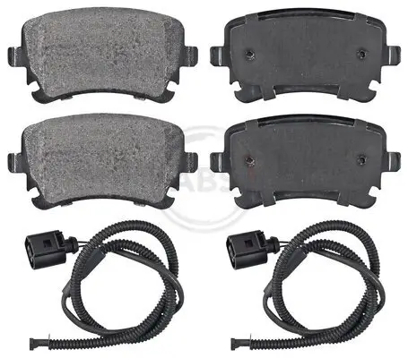 Bremsbelagsatz, Scheibenbremse Hinterachse A.B.S. 37368 Bild Bremsbelagsatz, Scheibenbremse Hinterachse A.B.S. 37368