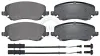Bremsbelagsatz, Scheibenbremse Vorderachse A.B.S. 37380