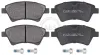 Bremsbelagsatz, Scheibenbremse Vorderachse A.B.S. 37397