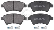 Bremsbelagsatz, Scheibenbremse Vorderachse A.B.S. 37397