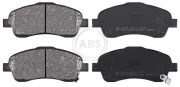 Bremsbelagsatz, Scheibenbremse Vorderachse A.B.S. 37400