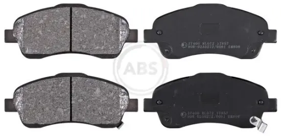 Bremsbelagsatz, Scheibenbremse Vorderachse A.B.S. 37400 Bild Bremsbelagsatz, Scheibenbremse Vorderachse A.B.S. 37400