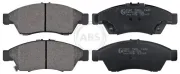 Bremsbelagsatz, Scheibenbremse Vorderachse A.B.S. 37407