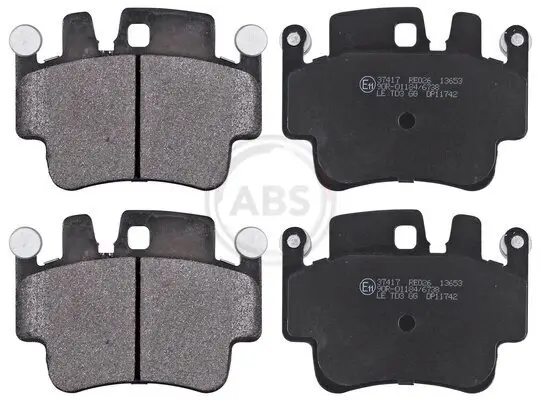 Bremsbelagsatz, Scheibenbremse A.B.S. 37417 Bild Bremsbelagsatz, Scheibenbremse A.B.S. 37417