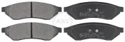 Bremsbelagsatz, Scheibenbremse Hinterachse A.B.S. 37438
