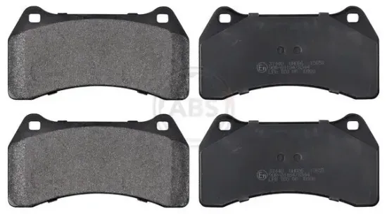 Bremsbelagsatz, Scheibenbremse Vorderachse A.B.S. 37440 Bild Bremsbelagsatz, Scheibenbremse Vorderachse A.B.S. 37440