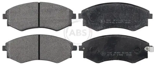 Bremsbelagsatz, Scheibenbremse Vorderachse A.B.S. 37468