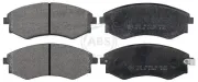 Bremsbelagsatz, Scheibenbremse Vorderachse A.B.S. 37468