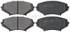 Bremsbelagsatz, Scheibenbremse Vorderachse A.B.S. 37472