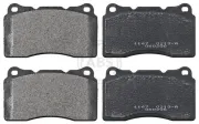 Bremsbelagsatz, Scheibenbremse Vorderachse A.B.S. 37479