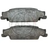 Bremsbelagsatz, Scheibenbremse Hinterachse A.B.S. 37730