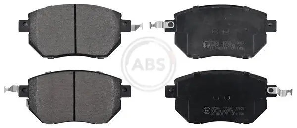 Bremsbelagsatz, Scheibenbremse Vorderachse A.B.S. 37504