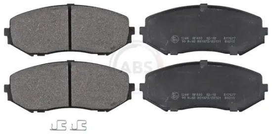 Bremsbelagsatz, Scheibenbremse Vorderachse A.B.S. 37531 Bild Bremsbelagsatz, Scheibenbremse Vorderachse A.B.S. 37531