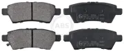 Bremsbelagsatz, Scheibenbremse Hinterachse A.B.S. 37536