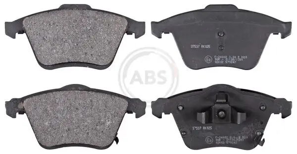 Bremsbelagsatz, Scheibenbremse Vorderachse A.B.S. 37537