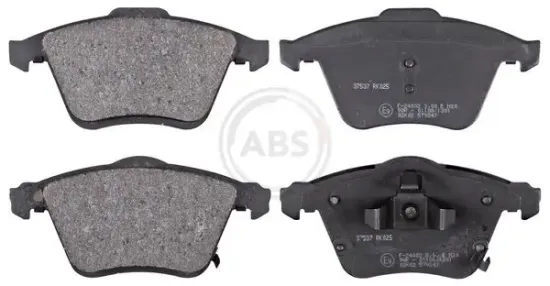 Bremsbelagsatz, Scheibenbremse Vorderachse A.B.S. 37537 Bild Bremsbelagsatz, Scheibenbremse Vorderachse A.B.S. 37537