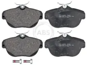 Bremsbelagsatz, Scheibenbremse Hinterachse A.B.S. 37539