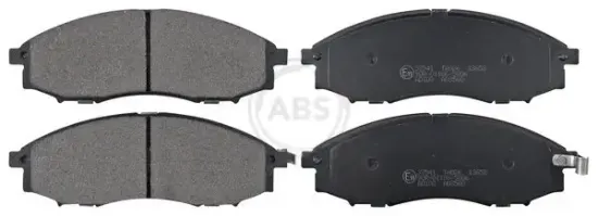 Bremsbelagsatz, Scheibenbremse Vorderachse A.B.S. 37541 Bild Bremsbelagsatz, Scheibenbremse Vorderachse A.B.S. 37541
