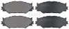 Bremsbelagsatz, Scheibenbremse Vorderachse A.B.S. 37547
