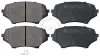 Bremsbelagsatz, Scheibenbremse Vorderachse A.B.S. 37549