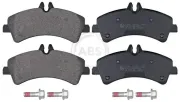 Bremsbelagsatz, Scheibenbremse Hinterachse A.B.S. 37554