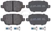 Bremsbelagsatz, Scheibenbremse Hinterachse A.B.S. 37561