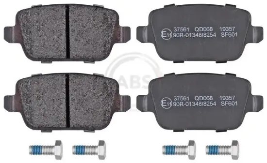 Bremsbelagsatz, Scheibenbremse Hinterachse A.B.S. 37561 Bild Bremsbelagsatz, Scheibenbremse Hinterachse A.B.S. 37561