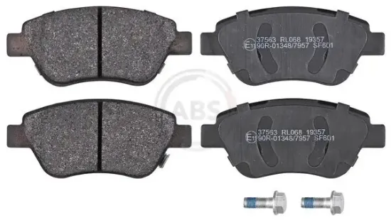 Bremsbelagsatz, Scheibenbremse Vorderachse A.B.S. 37563 Bild Bremsbelagsatz, Scheibenbremse Vorderachse A.B.S. 37563