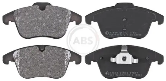 Bremsbelagsatz, Scheibenbremse A.B.S. 37568 Bild Bremsbelagsatz, Scheibenbremse A.B.S. 37568