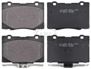 Bremsbelagsatz, Scheibenbremse Vorderachse A.B.S. 37600