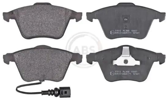 Bremsbelagsatz, Scheibenbremse Vorderachse A.B.S. 37613 Bild Bremsbelagsatz, Scheibenbremse Vorderachse A.B.S. 37613