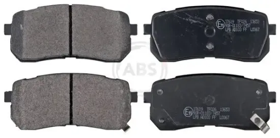 Bremsbelagsatz, Scheibenbremse A.B.S. 37619 Bild Bremsbelagsatz, Scheibenbremse A.B.S. 37619