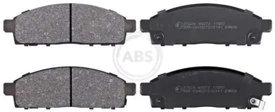 Bremsbelagsatz, Scheibenbremse Vorderachse A.B.S. 37624 Bild Bremsbelagsatz, Scheibenbremse Vorderachse A.B.S. 37624