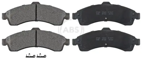 Bremsbelagsatz, Scheibenbremse Vorderachse A.B.S. 37626 Bild Bremsbelagsatz, Scheibenbremse Vorderachse A.B.S. 37626