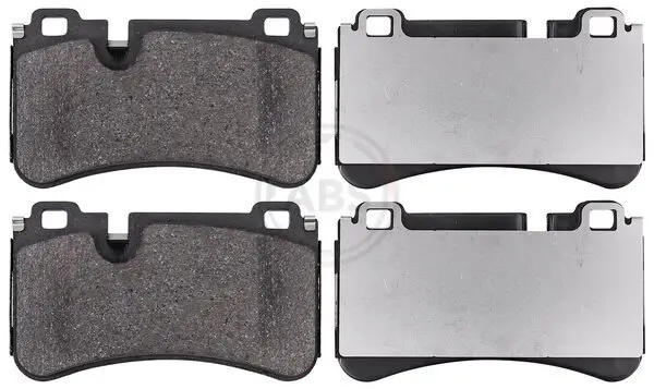 Bremsbelagsatz, Scheibenbremse Hinterachse A.B.S. 37632